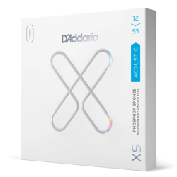 D'Addario XSAPB1253-3P, Strenges�t Western XS Phos.Bronze 012-053, 3-pack